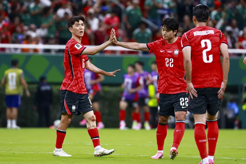 In-beom Hwang durante el partido entre Corea del Sur y Chequia | MEXSPORT