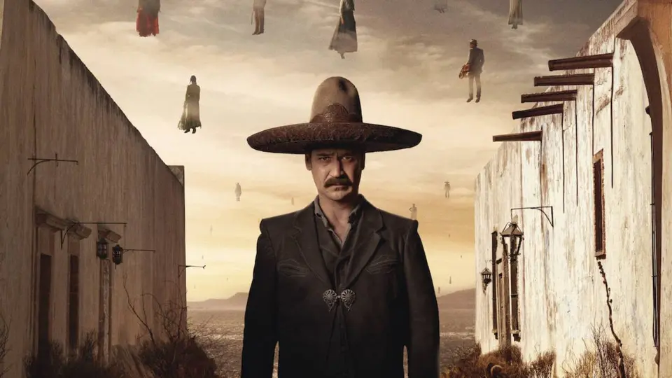 Manuel García Rulfo interpreta al despiadado y poderoso cacique Pedro Páramo en la adaptación de Netflix. / Netflix