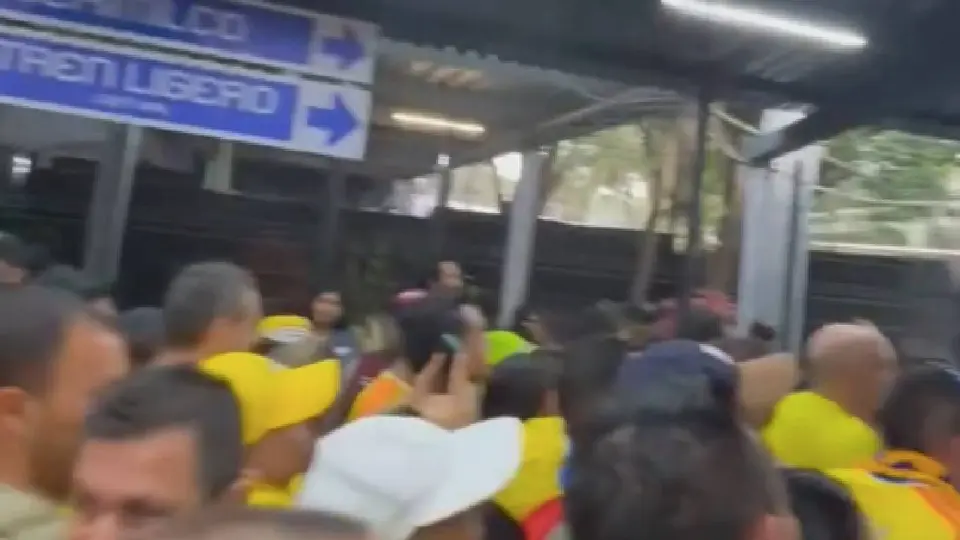 Afición de Colombia previo al juego vs Uzbekistan | CAPTURA DE PANTALLA