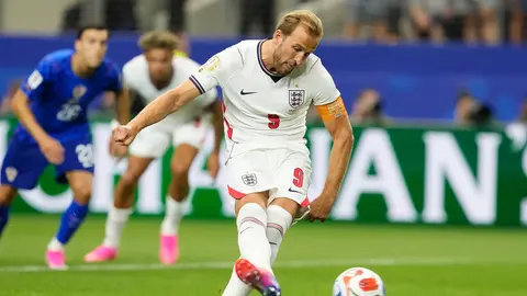 Harry Kane marcó de penal ante Croacia en la Copa del Mundo | AP