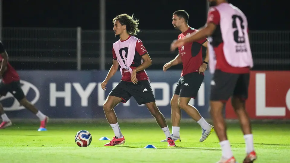 Jugadores de Túnez bajo las órdenes de Herve Renard | AP