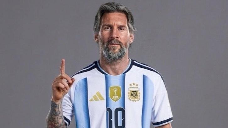 Las redes simularon a Messi como un jugador más viejo | Captura de pantalla