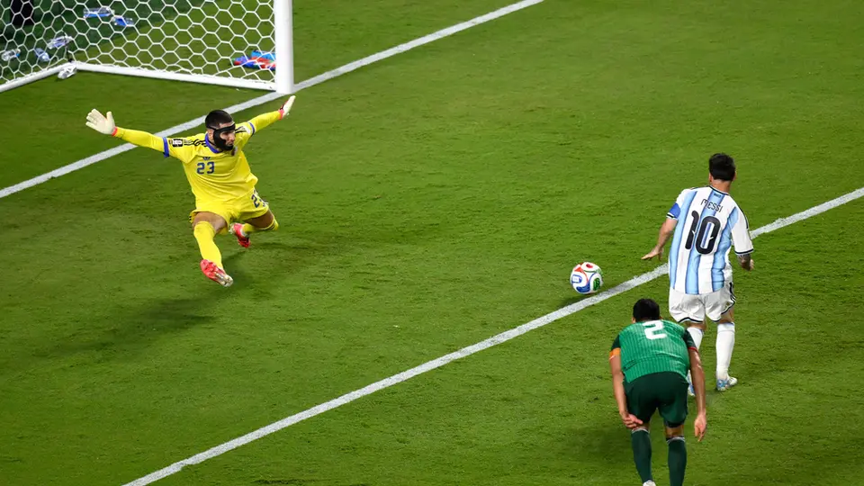 Leo Messi es la figura de la noche con dos goles | AP