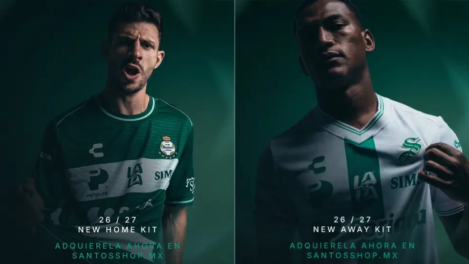 Así es el nuevo uniforme de Santos | X: @CharlyFutbol