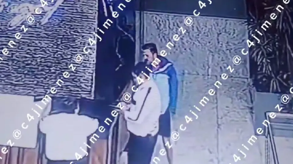 Fue el periodista Carlos Jiménez quien difundió los videos. / @c4jimenez