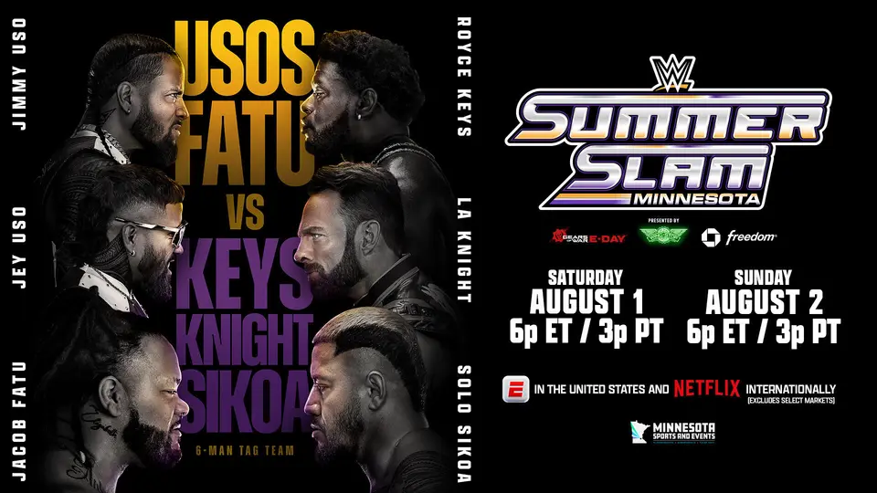 Lucha de relevos autralianos en SummerSlam | wwe.com