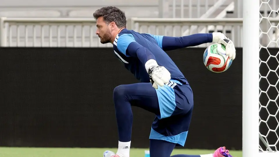 Craig Gordon con la Selección de Escocia | AFP