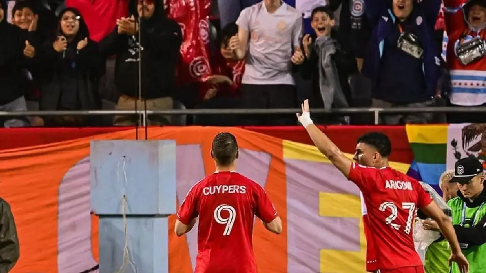 Hugo Cuypers con Chicago Fire | x:@HugoCuypers