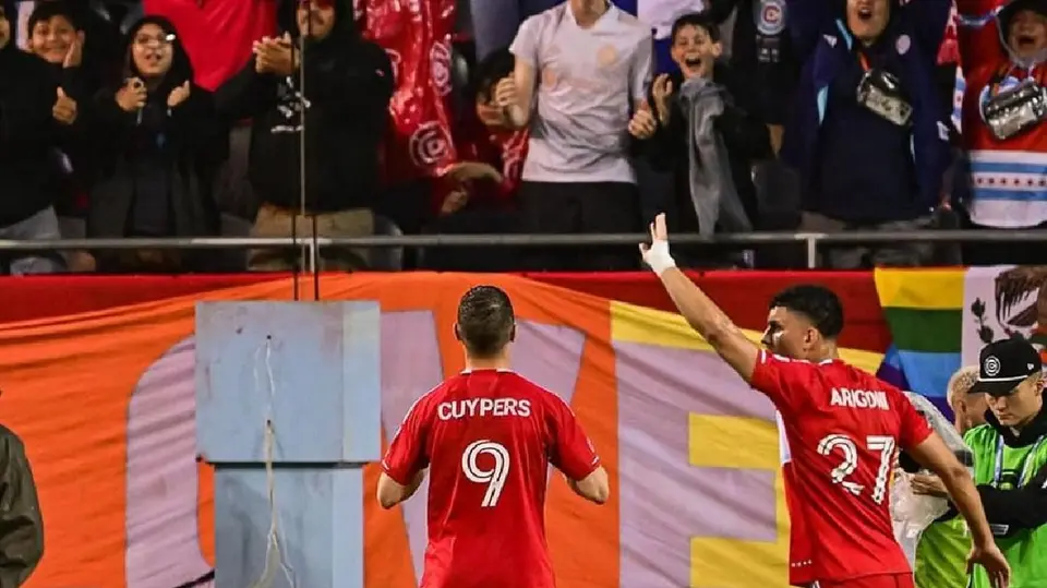Hugo Cuypers con Chicago Fire | x:@HugoCuypers