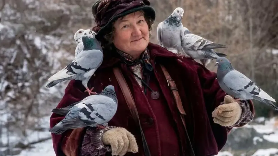 Brenda Fricker ganó popularidad por ser la señora de las palomas en 'Mi pobre angelito 2' / Especial
