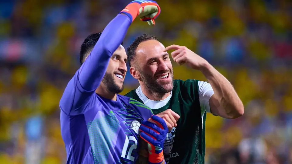 Camilo Vargas y David Ospina con Colombia | MEXSPORT