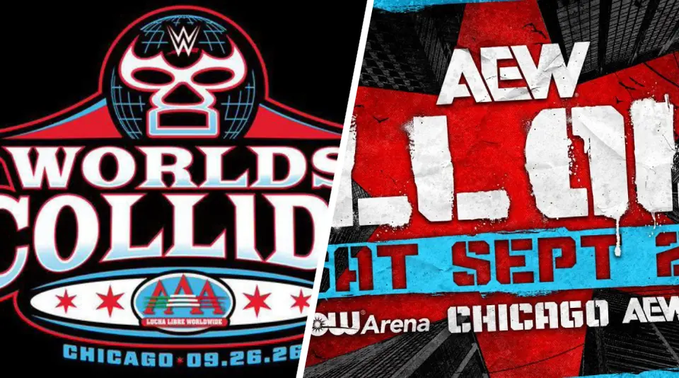 Wordls Collide y ALL OUT el mismo día y la misma ciudad l AEW/WWE