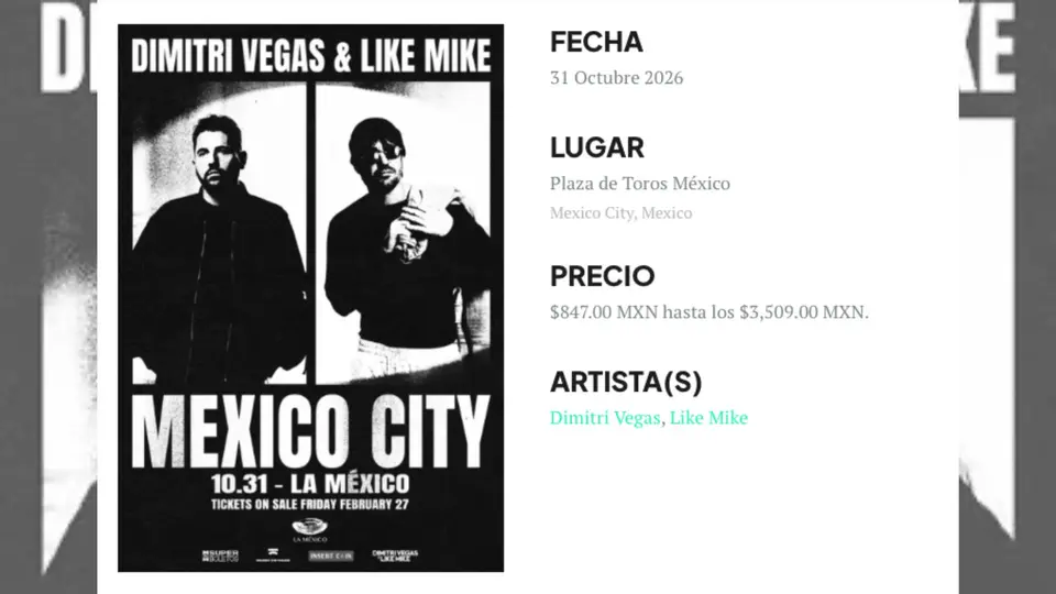 El dúo belga mantiene una estrecha conexión con el público mexicano, uno de los más fieles en su trayectoria / @Indie Rocks!