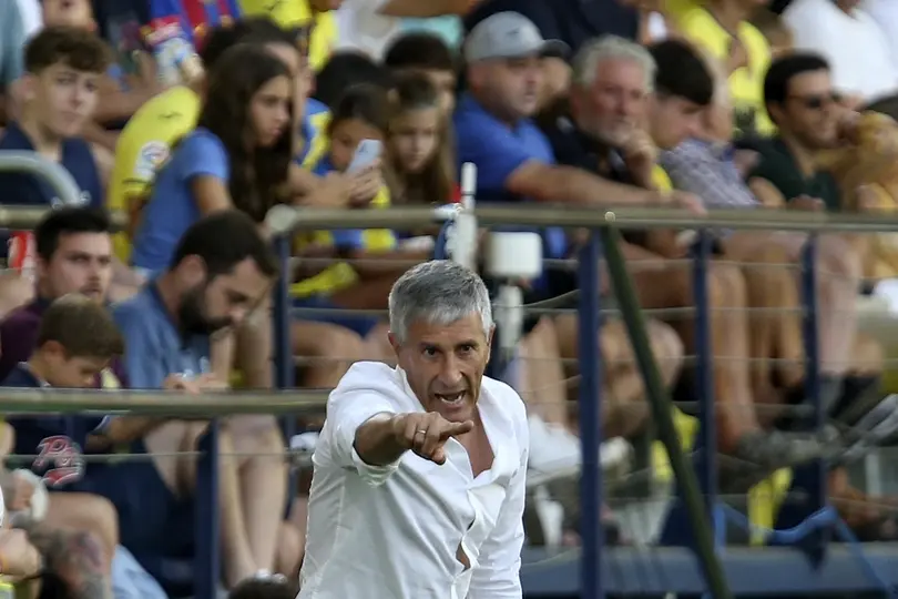Quique Setién, entrenador español | AP