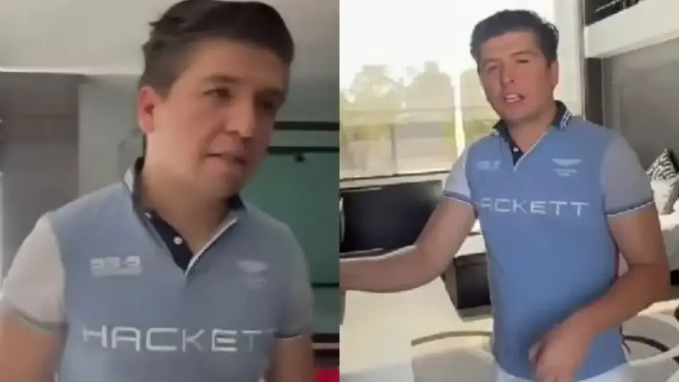 La publicación reciente de un video antiguo llevó a usuarios a preguntarse si Fofo Márquez había recuperado su libertad./ Captura de pantalla