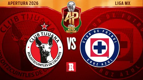 Tijuana vs Cruz Azul EN VIVO Jornada 4 Apertura 2026 | Golazo de 'Morita' para tomar la ventaja