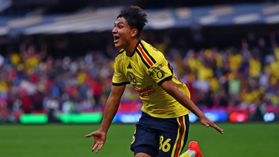 Diego Arriaga en celebración con América | MEXSPORT