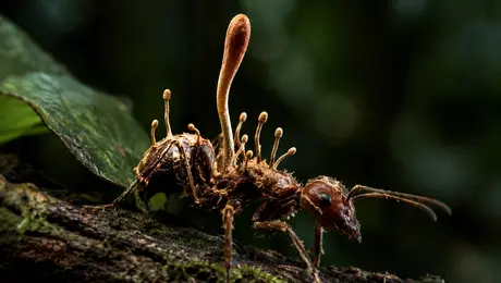 Descubren en México seis “hongos zombi” capaces de controlar hormigas: ¿cómo lo hacen?