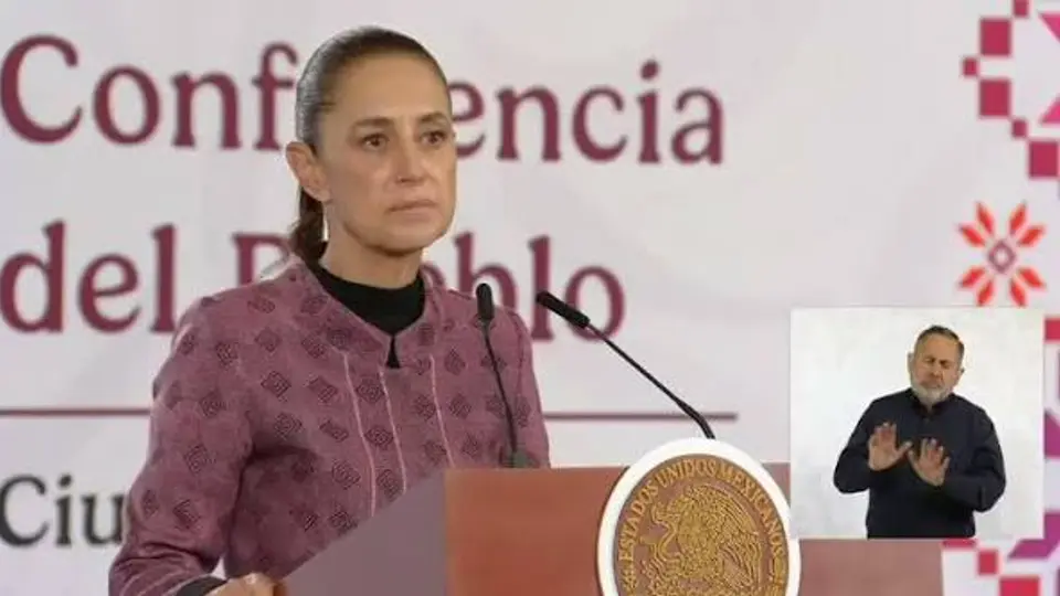La presidenta Claudia Sheinbaum confirmó el fallecimiento de los dos mexicanos y aseguró que la Cancillería mantiene contacto con sus familiares./Captura Mañanera 17 de agosto
