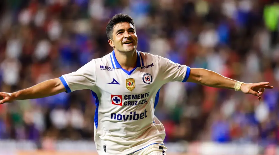 Nico Ibáñez, uno de los máximos goleadores de Cruz Azul en el Apertura 2026 | MEXSPORT