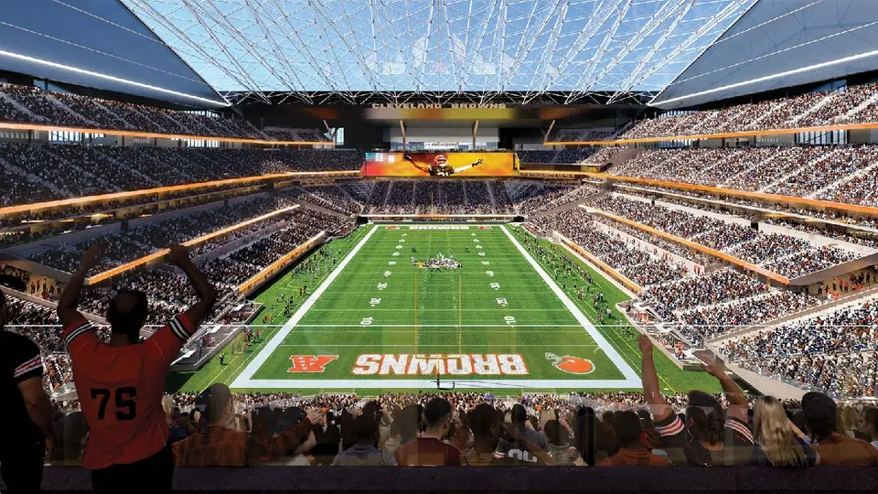 Cleveland Browns revelan nuevos detalles de su futuro estadio rumbo a 2029