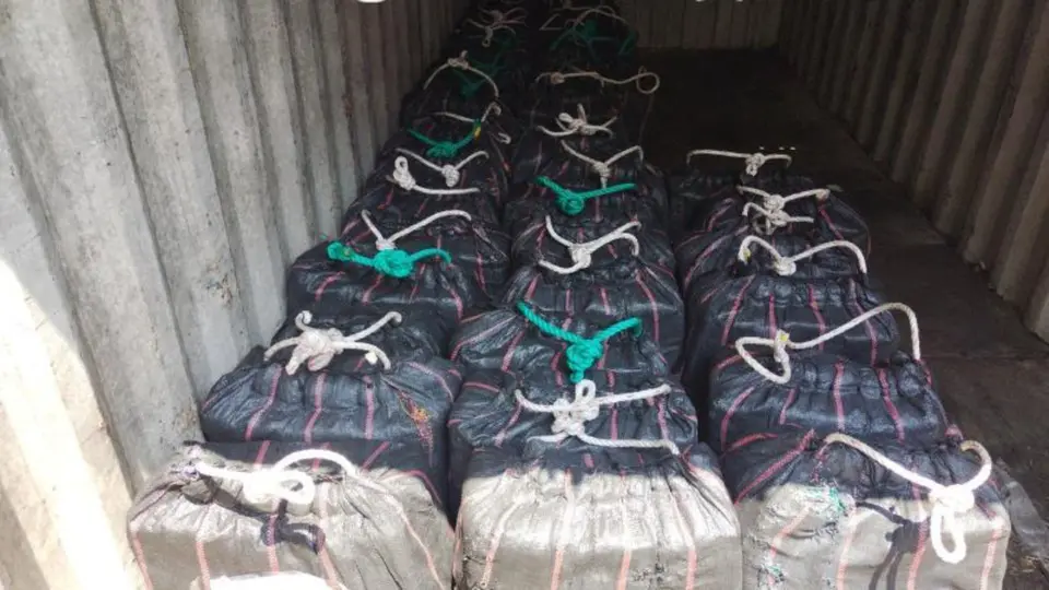 Elementos navales localizaron 54 bultos que flotaban en aguas del Océano Pacífico / X: @GabSeguridadMX
