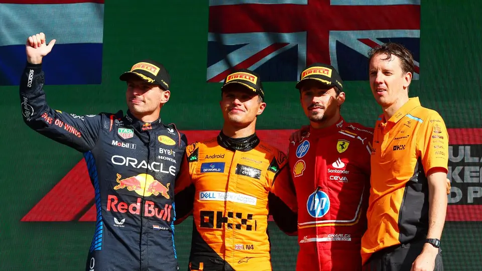 Podio del Gran Premio de Países Bajos 2024 | RED BULL