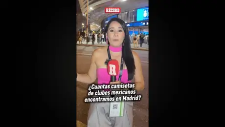 Jerseys mexicanas invaden juego del Real Madrid