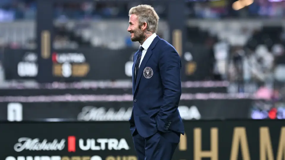 David Beckham, en la premiación al Inter Miami, en la Campeones Cup 2026 | MEXSPORT