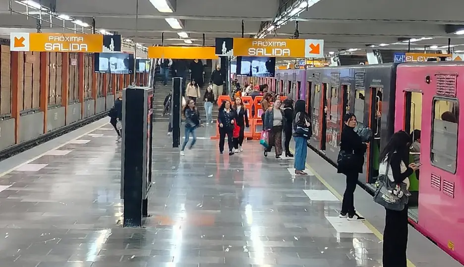 El incidente provocó una interrupción temporal en el servicio / @MetroCDMX