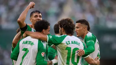 Real Betis se impone por la mínima a Getafe; Fidalgo jugó dos minutos