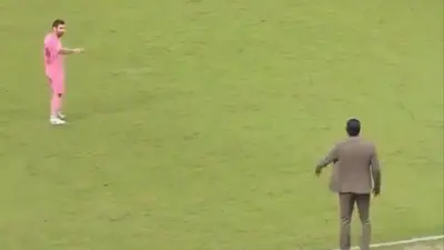 ¿Se burló de Huiqui? Así fue el encare de Messi contra el técnico de Cruz Azul