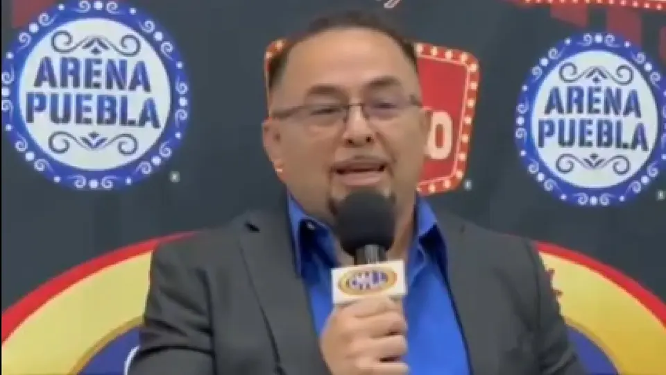 Averno en conferencia de prensa previo al Aniversario 93 del CMLL | CAPTURA