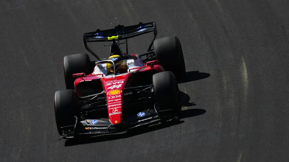 Lewis Hamilton durante el Gran Premio de España 2026 | AP