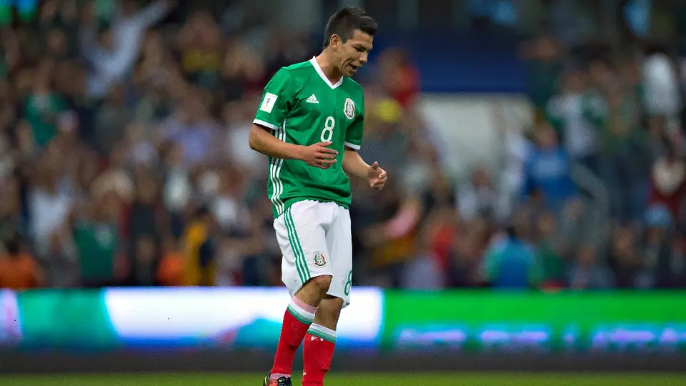 Hirving Lozano tras debutar con la Selección Mexicana en un amistoso en 2016 | MEXSPORT