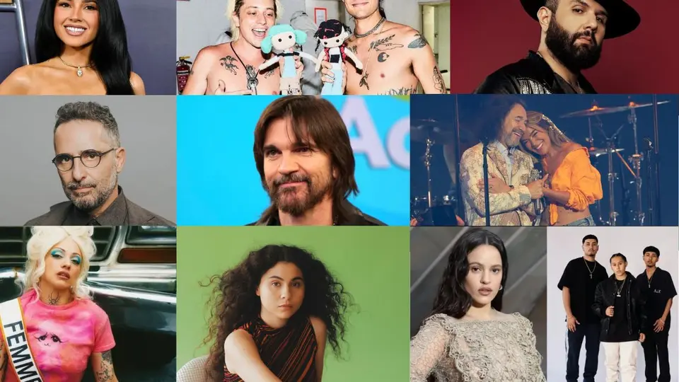Los Latin Grammy 2026 ya tienen a sus nominados.//Jacqueline Obregón en canva