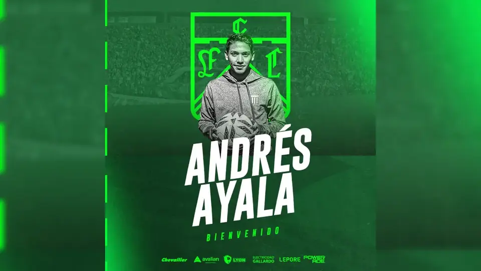 Andrés Ayala, en otro club argentino | @FerroOficial