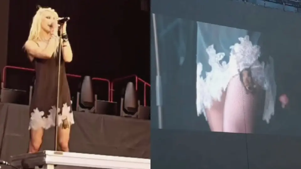 ¡A Taylor Momsen la muerde un murciélago en pleno escenario! No creerás su reacción