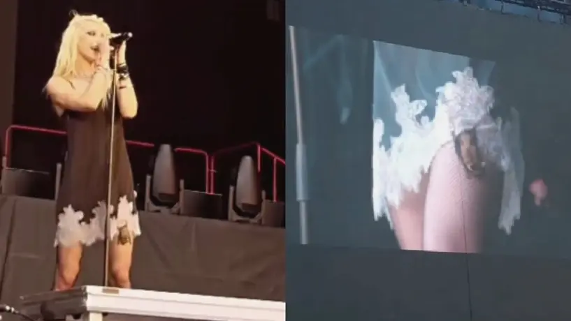 ¡A Taylor Momsen la muerde un murciélago en pleno escenario! No creerás su reacción