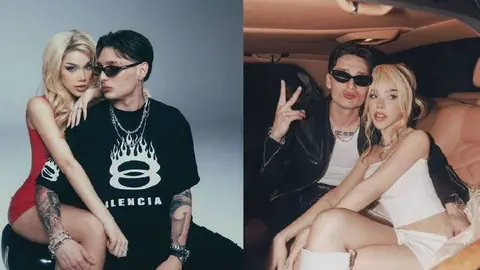 ¿Kenia Os eres tú? Captan a Peso Pluma besando a "misteriosa" mujer antes de un concierto