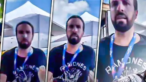 ¡Messi tuvo la culpa! Periodista argentino casi a los golpes con aficionado