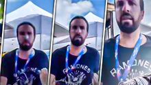¡Messi tuvo la culpa! Periodista argentino casi a los golpes con aficionado