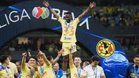 ¡A nada de irse! Julián Quiñones se despidió de sus compañeros durante las celebraciones de América