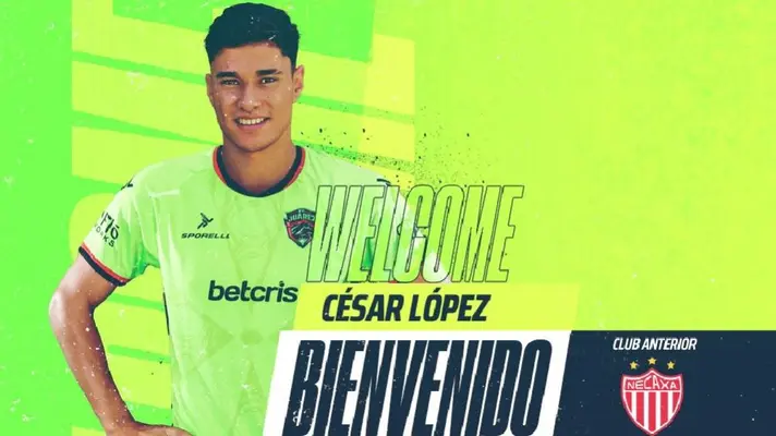Liga MX: FC Juárez se refuerza con César López procedente del Necaxa