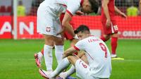 ¡Se encienden las alarmas! Robert Lewandowski se lesiona a unos días del arranque de la Euro