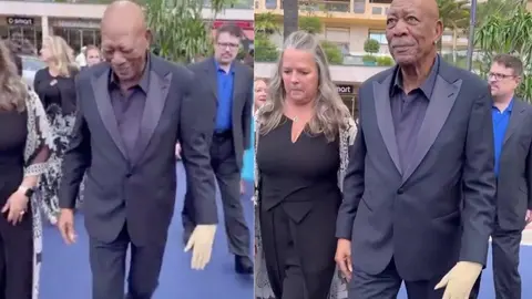 Morgan Freeman, genera preocupación entre sus fans tras su aparición en Festival