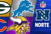 NFL: ¿Cómo llegan los equipos de la NFC Norte?