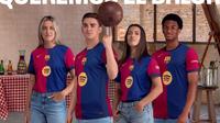 ¡Es hermosa! Barcelona presenta su nueva playera para la temporada 2024-2025