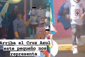 "¡Y arriba el Cruz Azul!": La épica frase con la que un niño cerró una presentación escolar