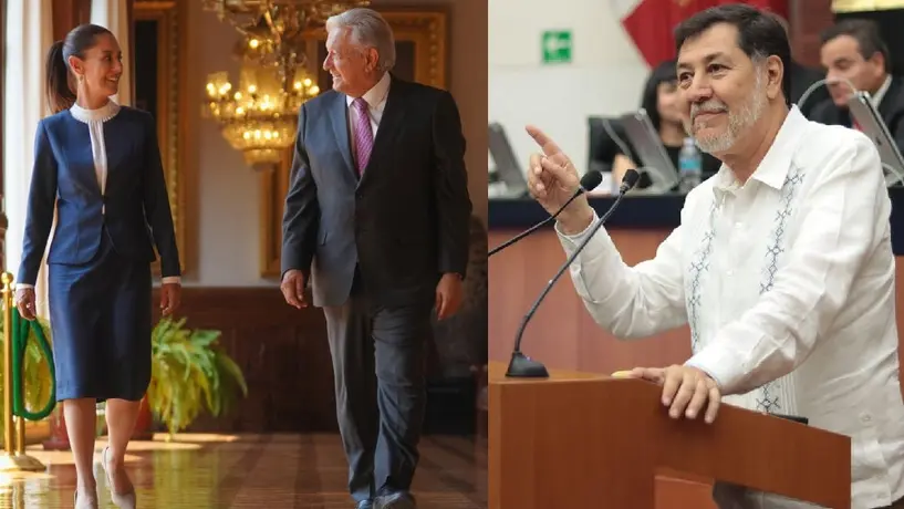 Sheinbaum y López Obrador explican por qué Fernández Noroña no es parte del gabinete